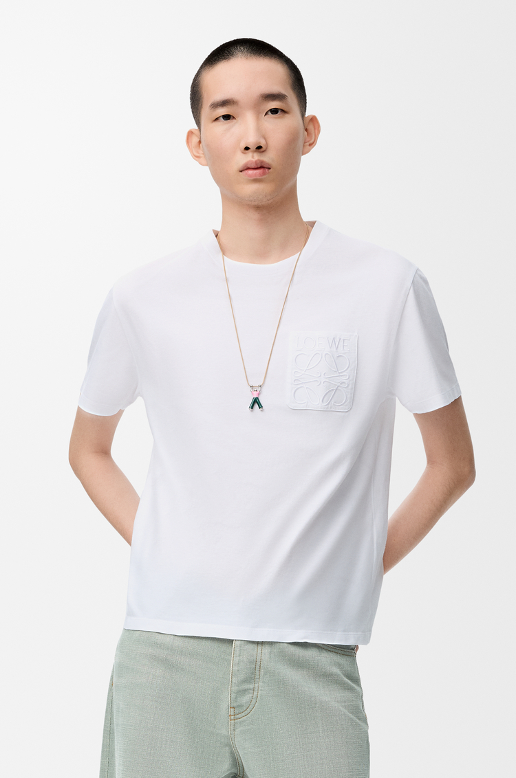 LOEWE T-shirt décontracté en coton Blanc