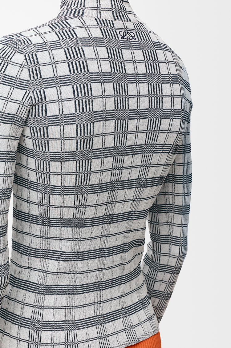 LOEWE Top in viscose blend White/Navy