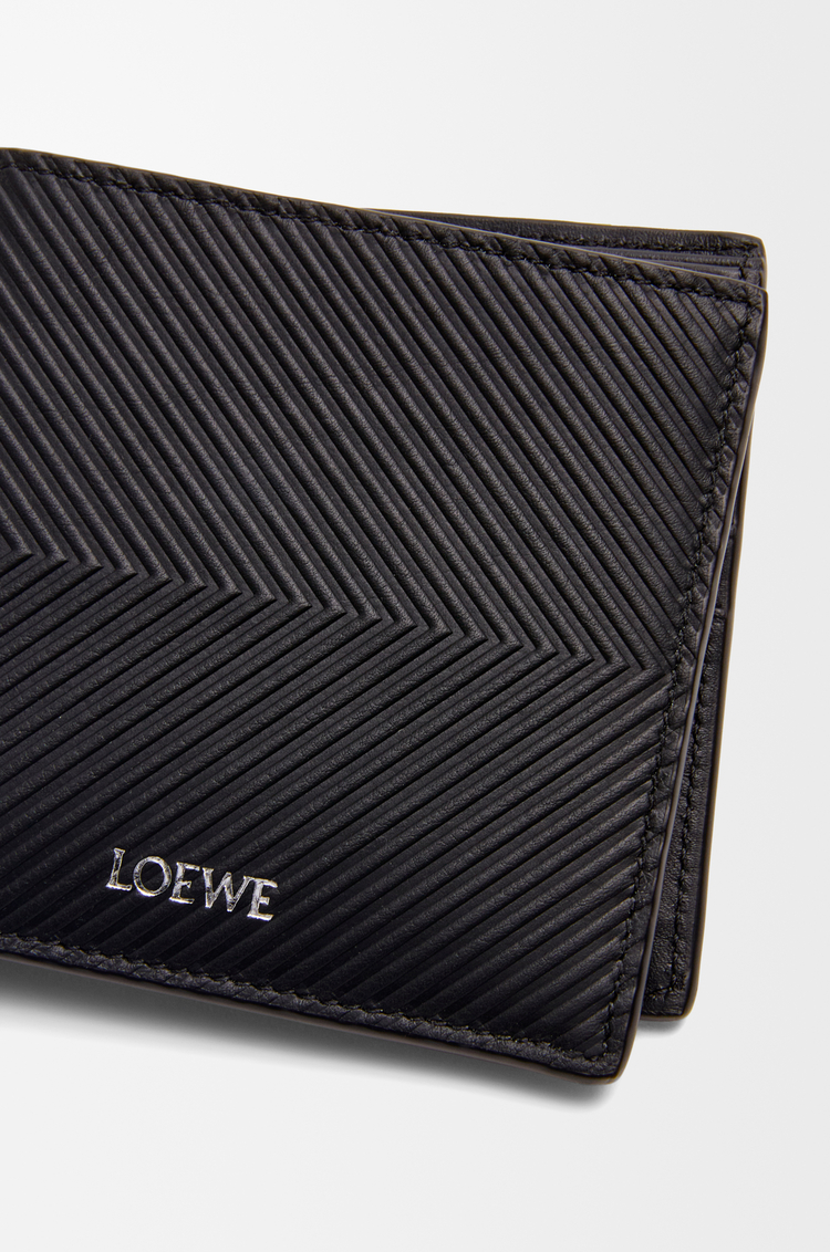 LOEWE バイフォールド ウォレット（テクスチャードクラシックカーフ） ブラック