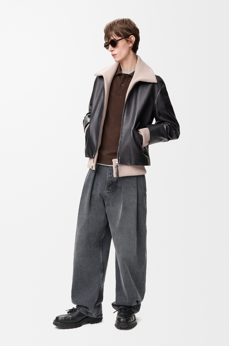 LOEWE Giacca in nappa di bufalo Nero