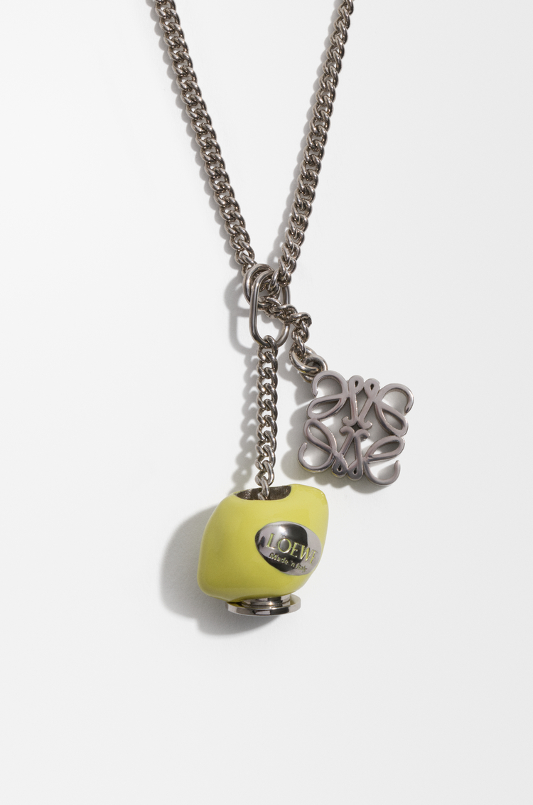 LOEWE Collier à personnaliser en métal Palladium