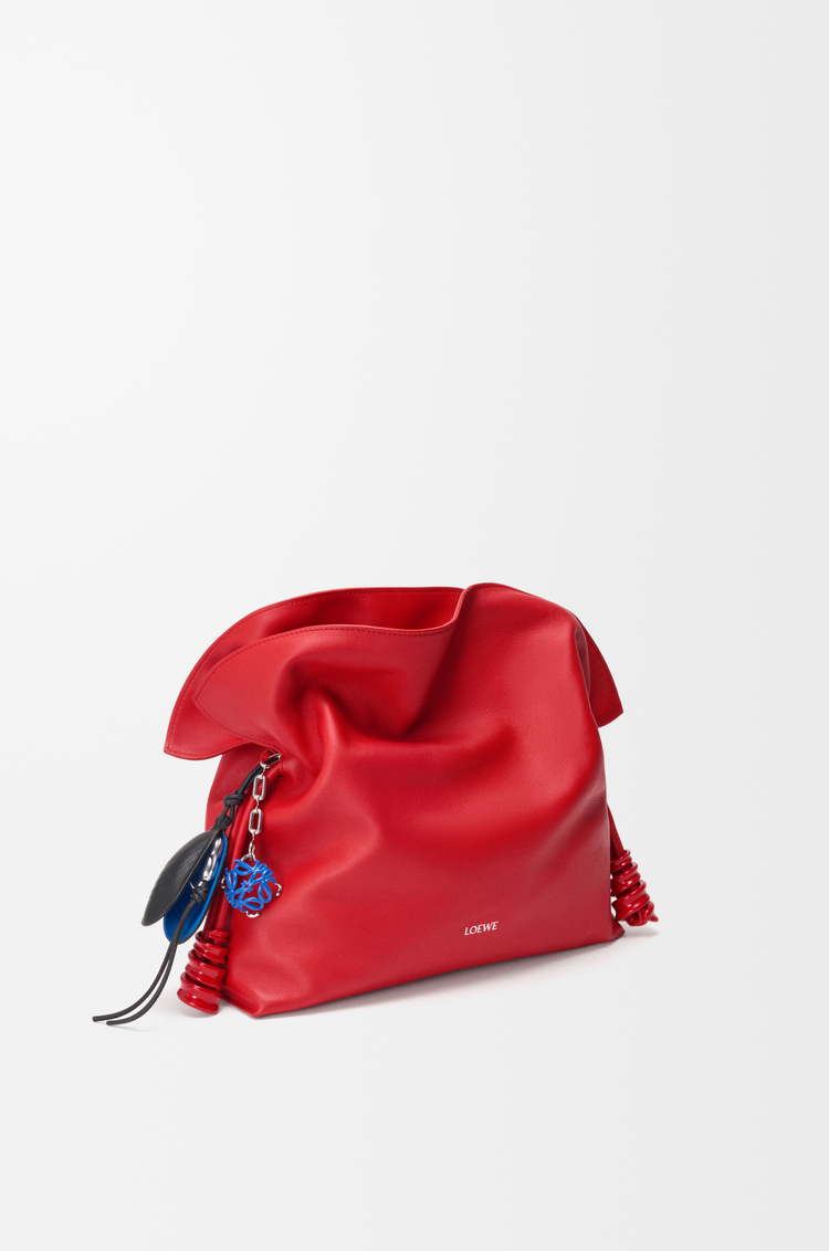 LOEWE Charm Scarabeo Anagram Plateado/Azul