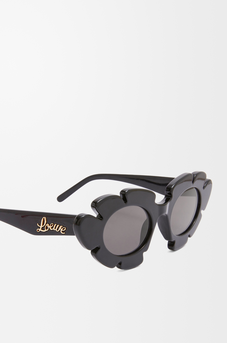 LOEWE Flower sunglasses Black