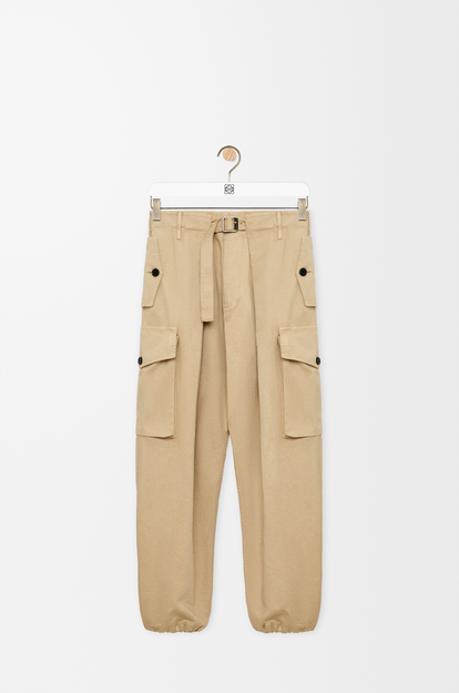 LOEWE Cargo trousers in cotton Beige