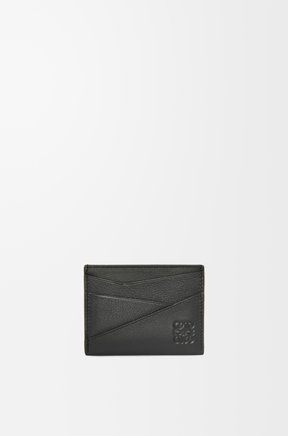 LOEWE Puzzle plain cardholder in classic calfskin Black