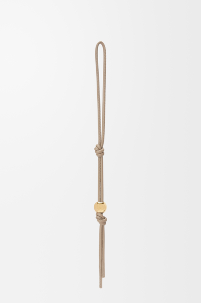 LOEWE Personalisation strap in classic calfskin Sand/Gold
