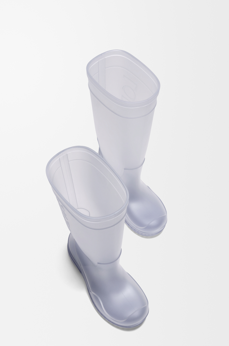 LOEWE Storm boot in rubber Transparent