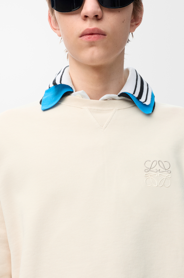LOEWE 棉質套頭衫 米色