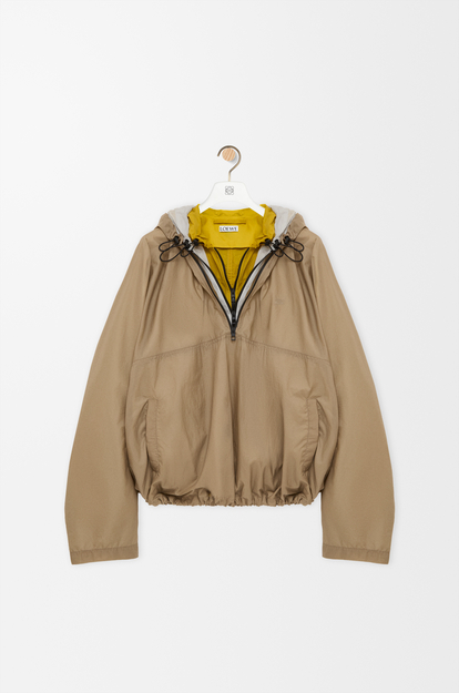 LOEWE Anorak in technical shell Beige