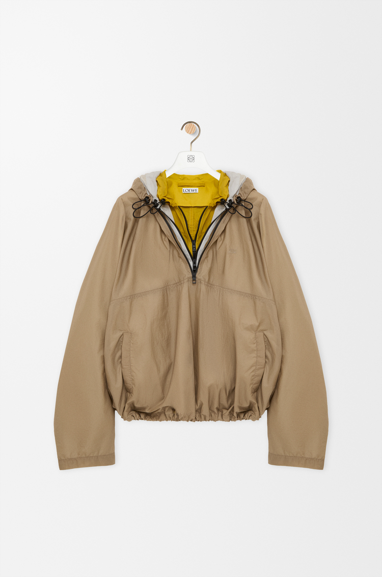 LOEWE Anorak in technical shell Beige