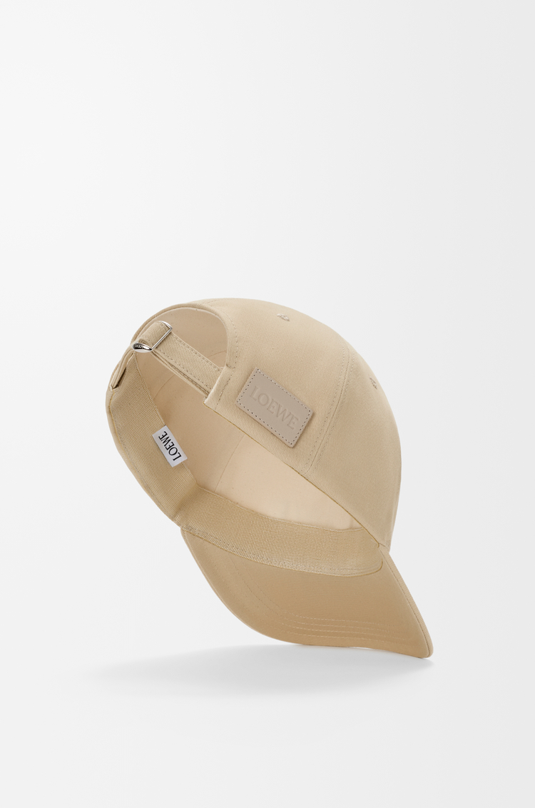 LOEWE LOEWE cap in cotton canvas Beige