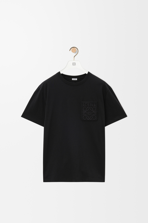 LOEWE T-shirt décontracté en coton Noir