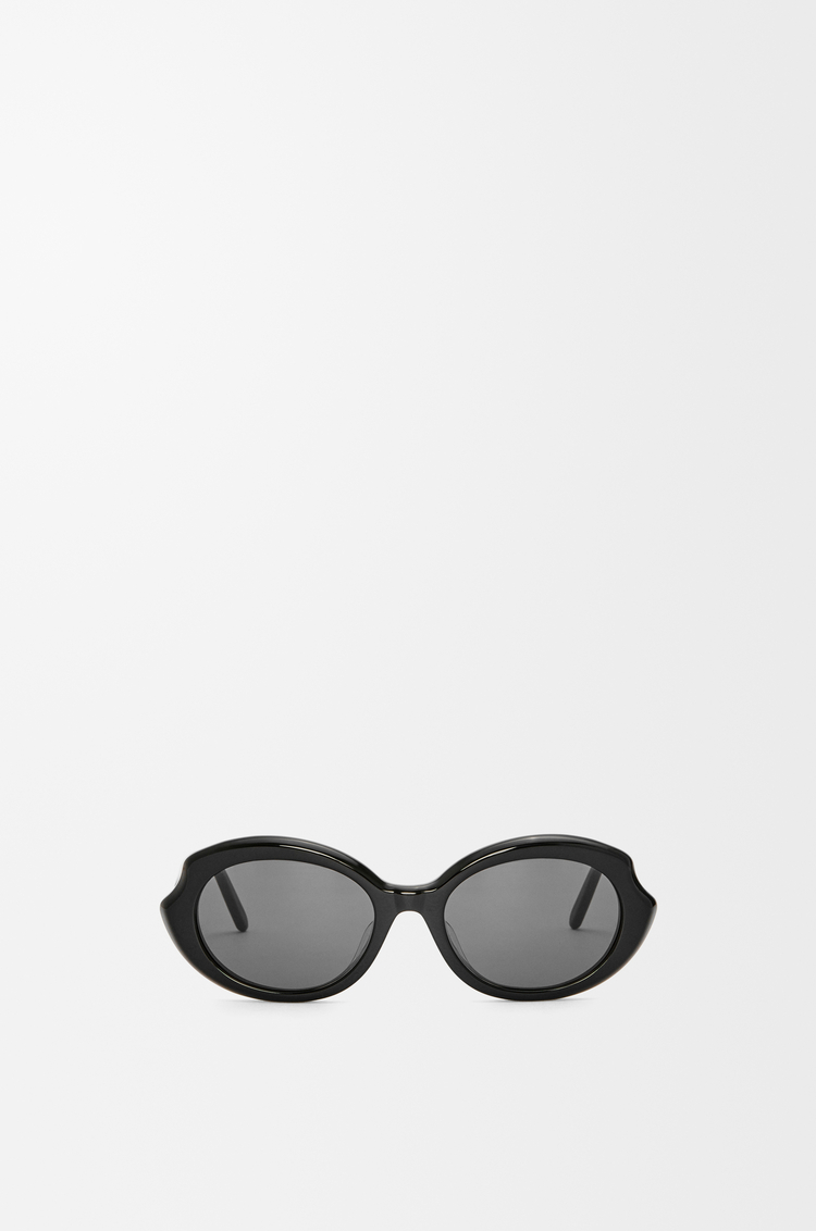 LOEWE Occhiali da sole Mini Oval Slim Nero