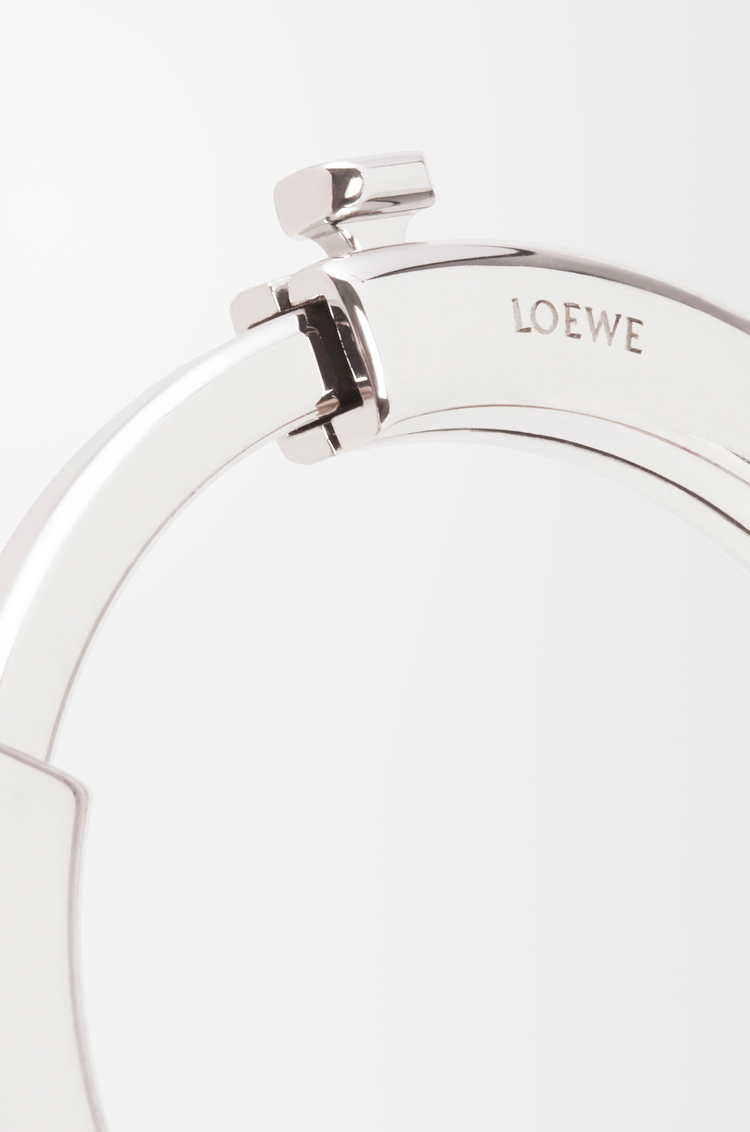 LOEWE Anneaux en métal pour bandoulière Palladium