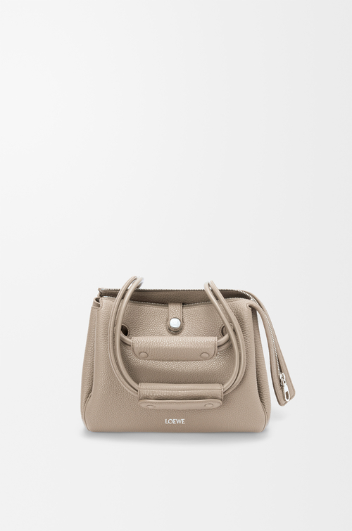 LOEWE Borsa Madrid piccola in morbida pelle di vitello granata Argilla
