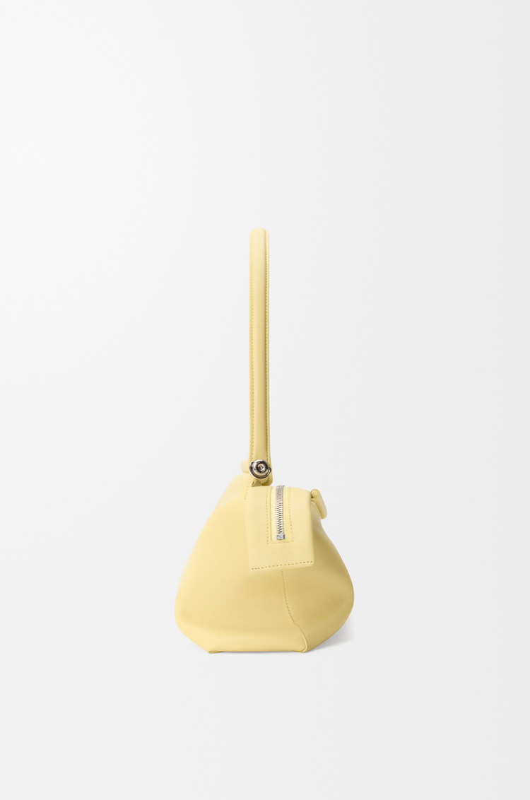 LOEWE Small Whisker bag in glazed calfskin Vanilla