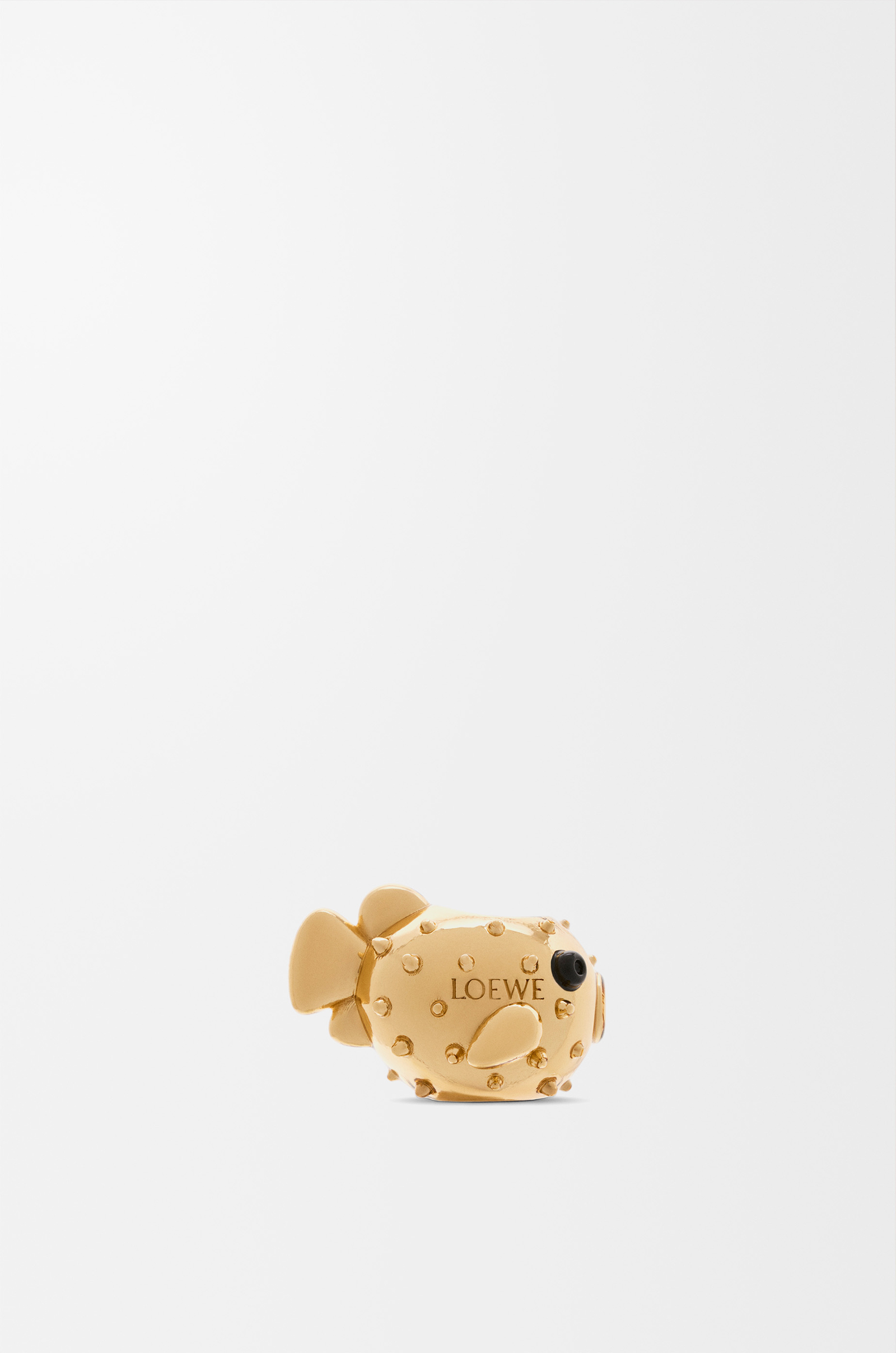 LOEWE Puffer fish dice Gold
