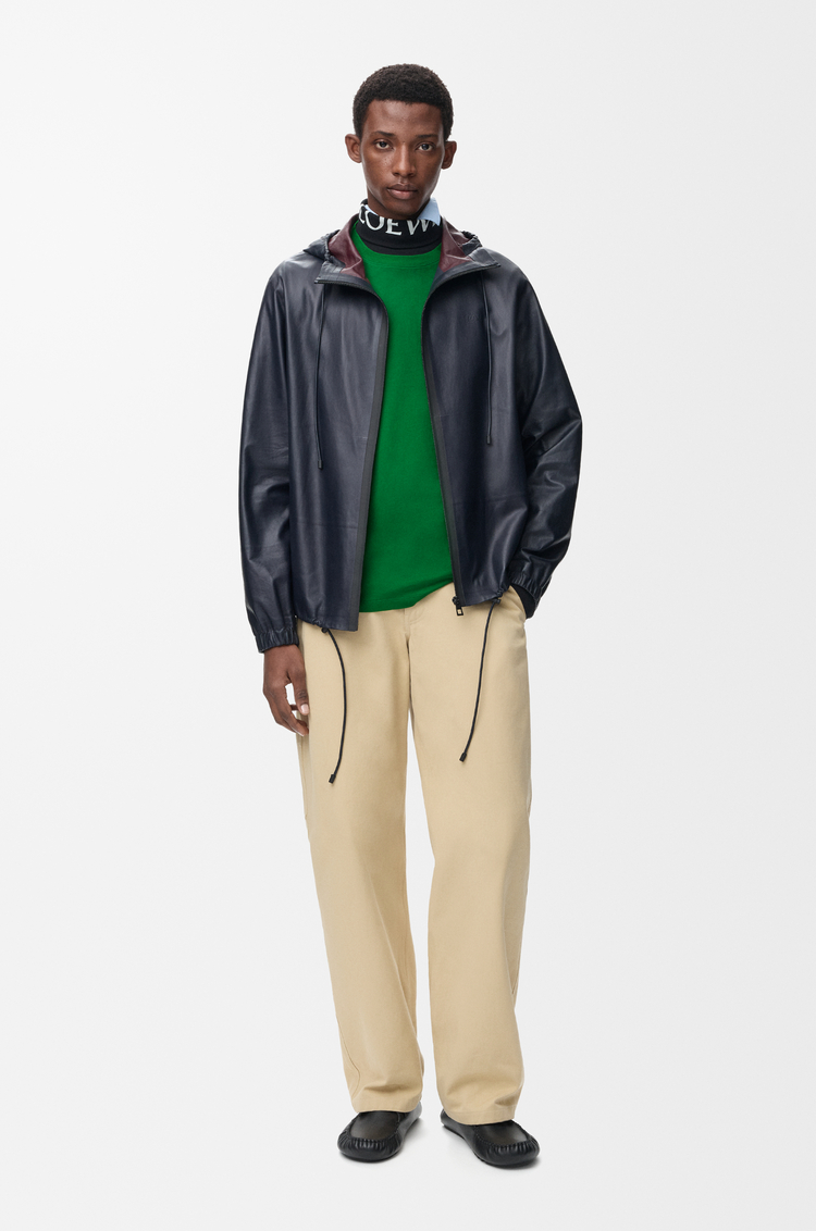 LOEWE Camiseta de corte regular en algodón Verde
