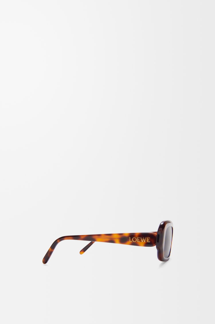LOEWE Rectangular Slim sunglasses Havana