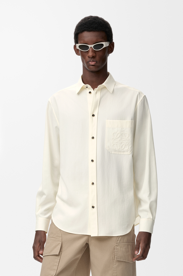 LOEWE Chemise en lyocell Ivoire