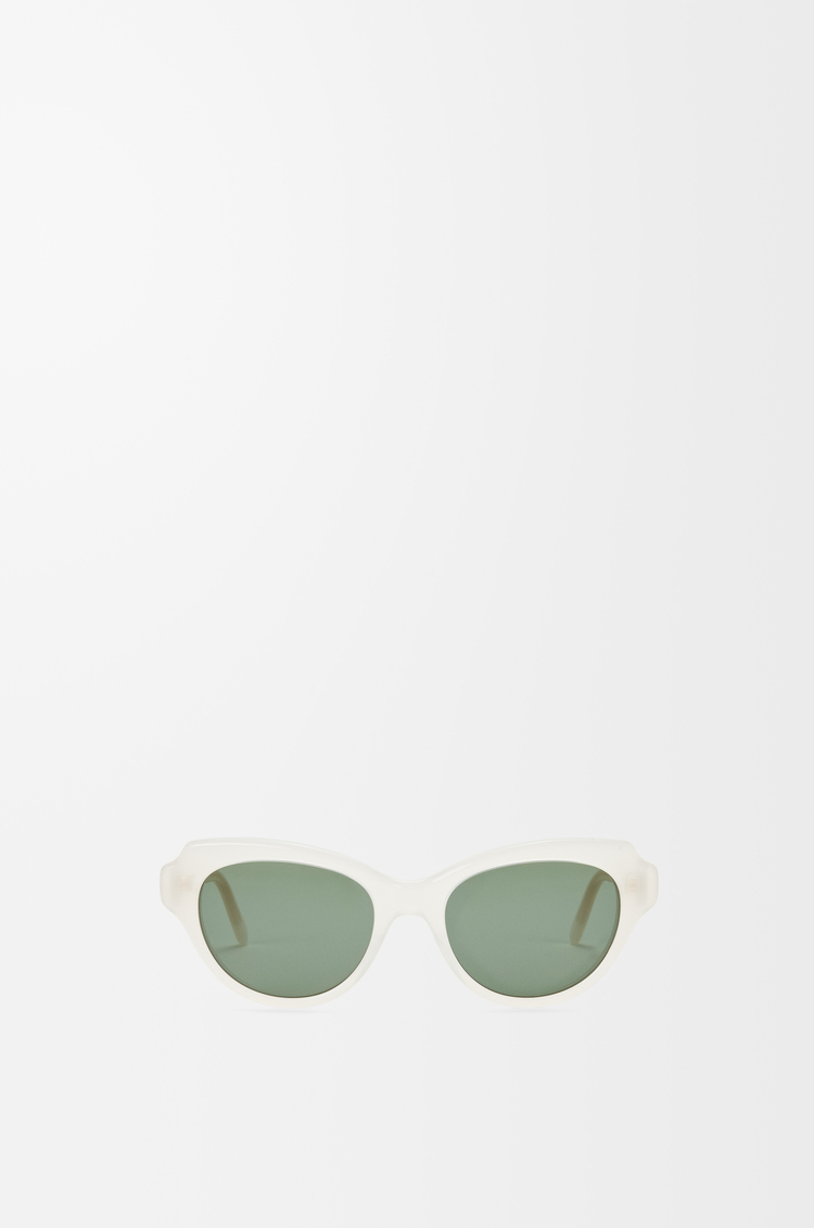 LOEWE Swan Slim sunglasses Milky Ivory