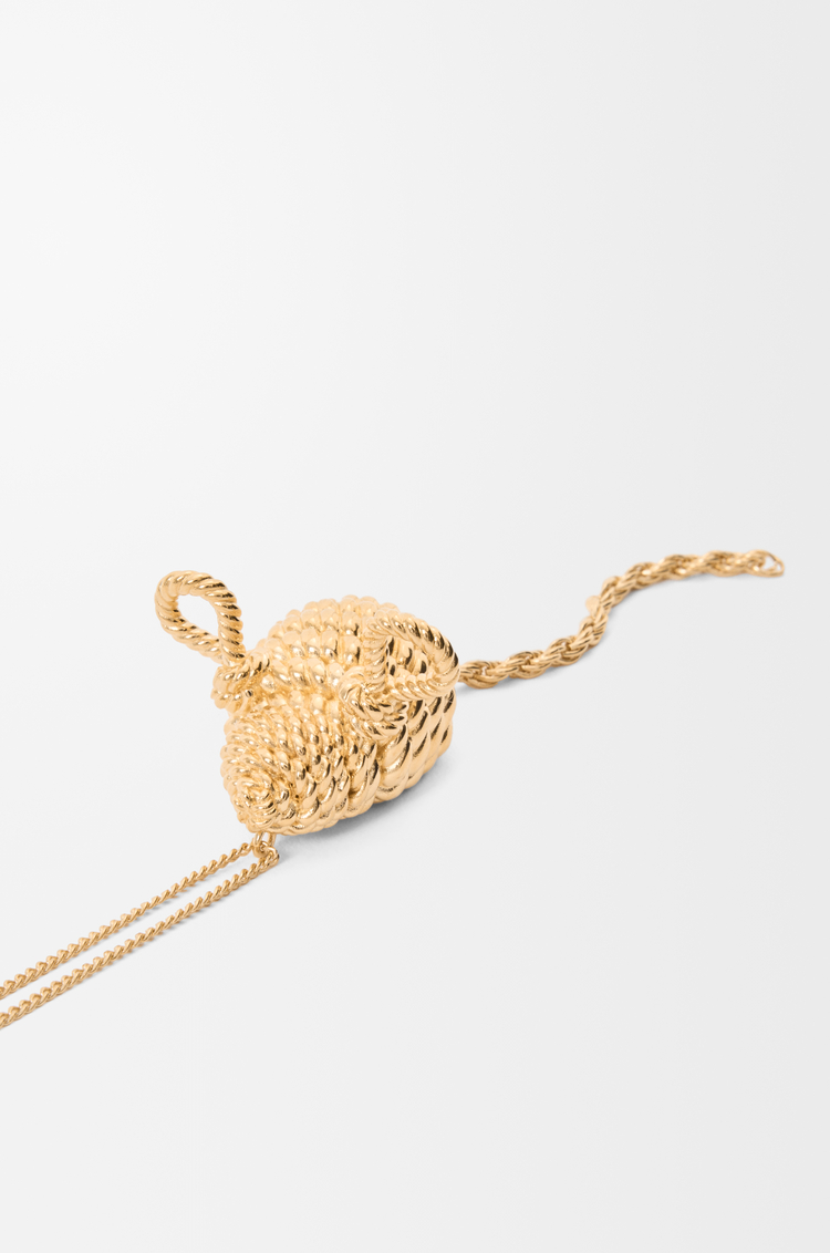 LOEWE Collier souris Doré