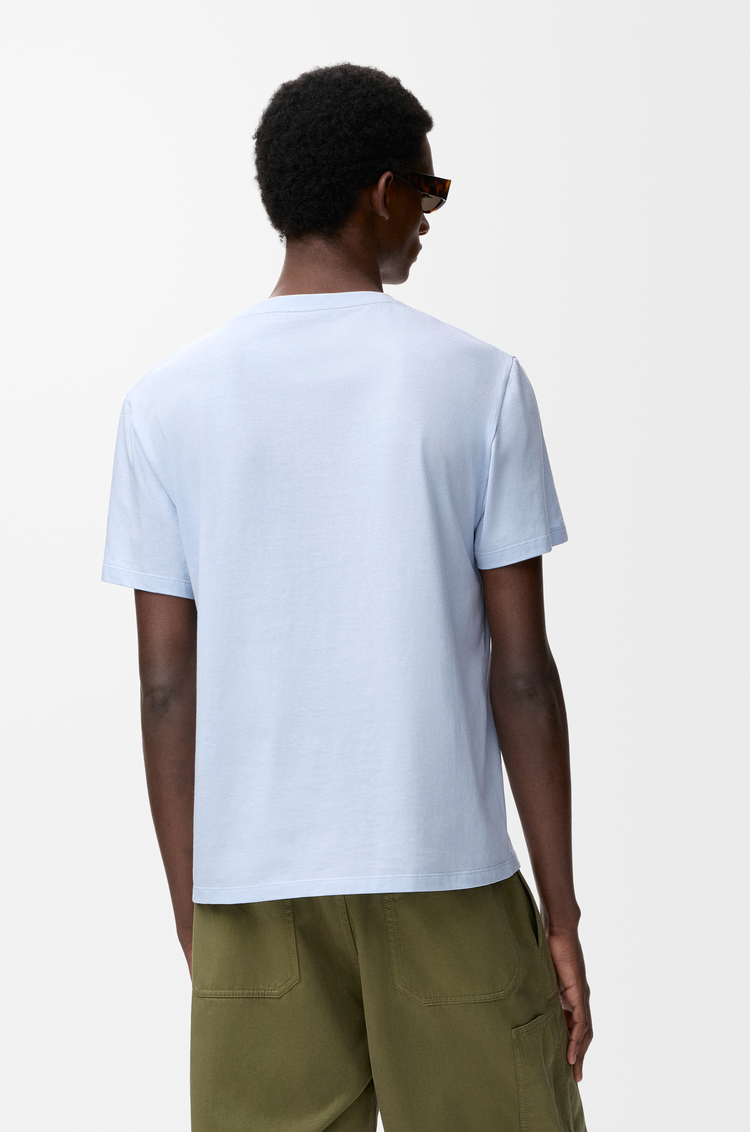 LOEWE T-shirt décontracté en coton Bleu Clair