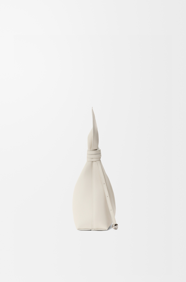 LOEWE Medium Scarf bag in smooth calfskin Soft White