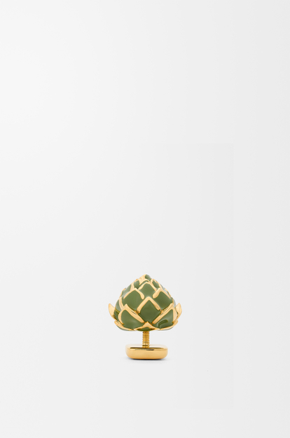 LOEWE Artichoke pin Green