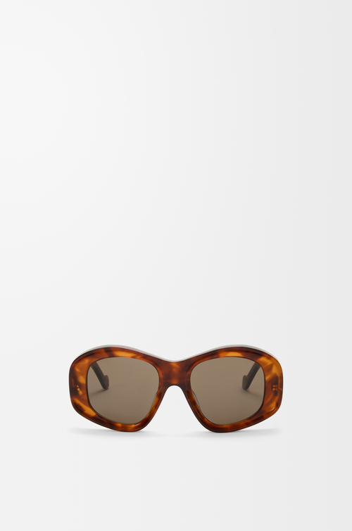 LOEWE Beveled Pentagon Sonnenbrille Havanna