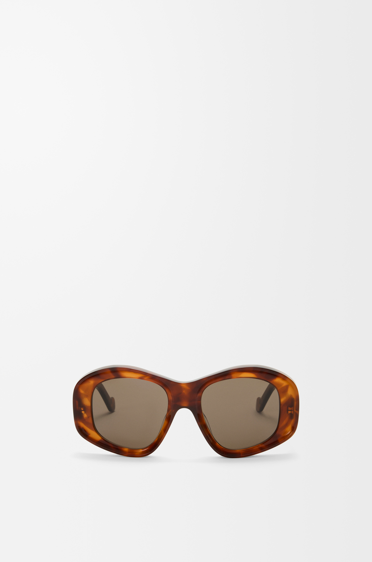LOEWE Occhiali da sole Beveled Pentagon Avana