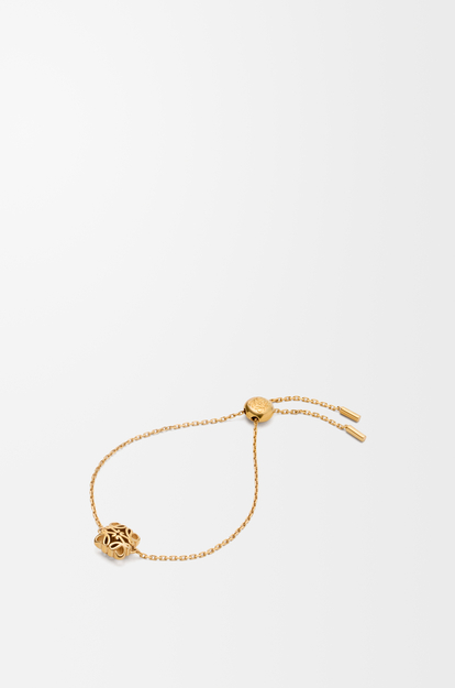 LOEWE Anagram Bombé bracelet Gold