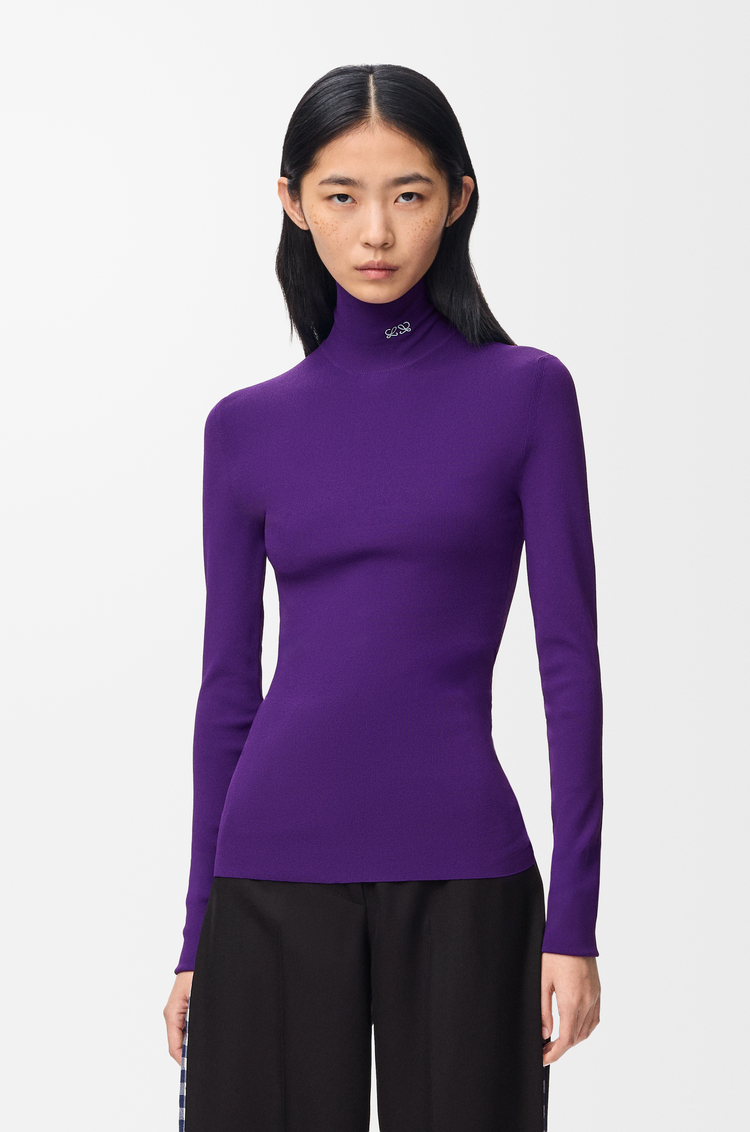 LOEWE Top in viscose blend Purple