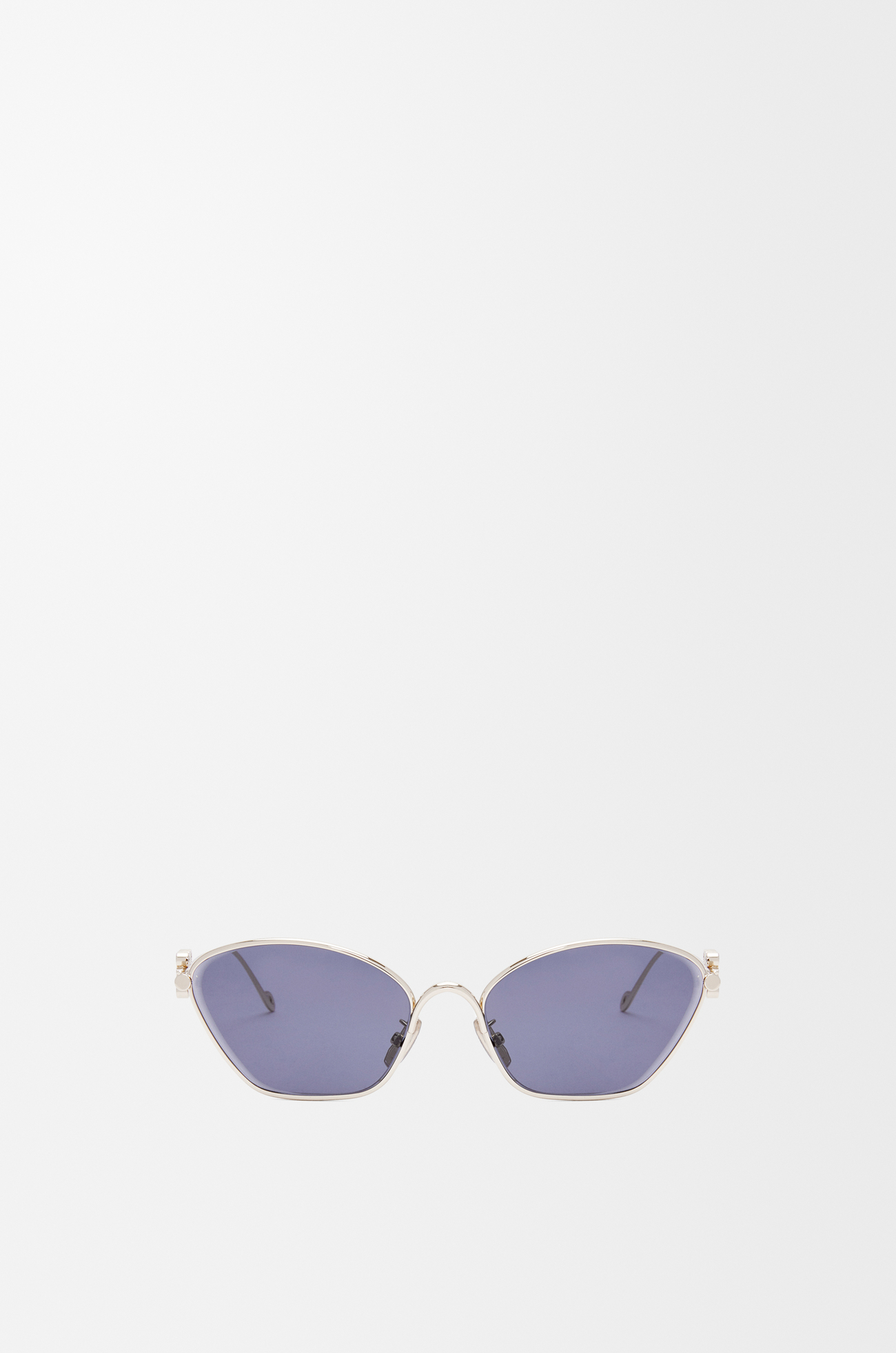 LOEWE Occhiali da sole esagonali Anagram Blu Tinta Unita