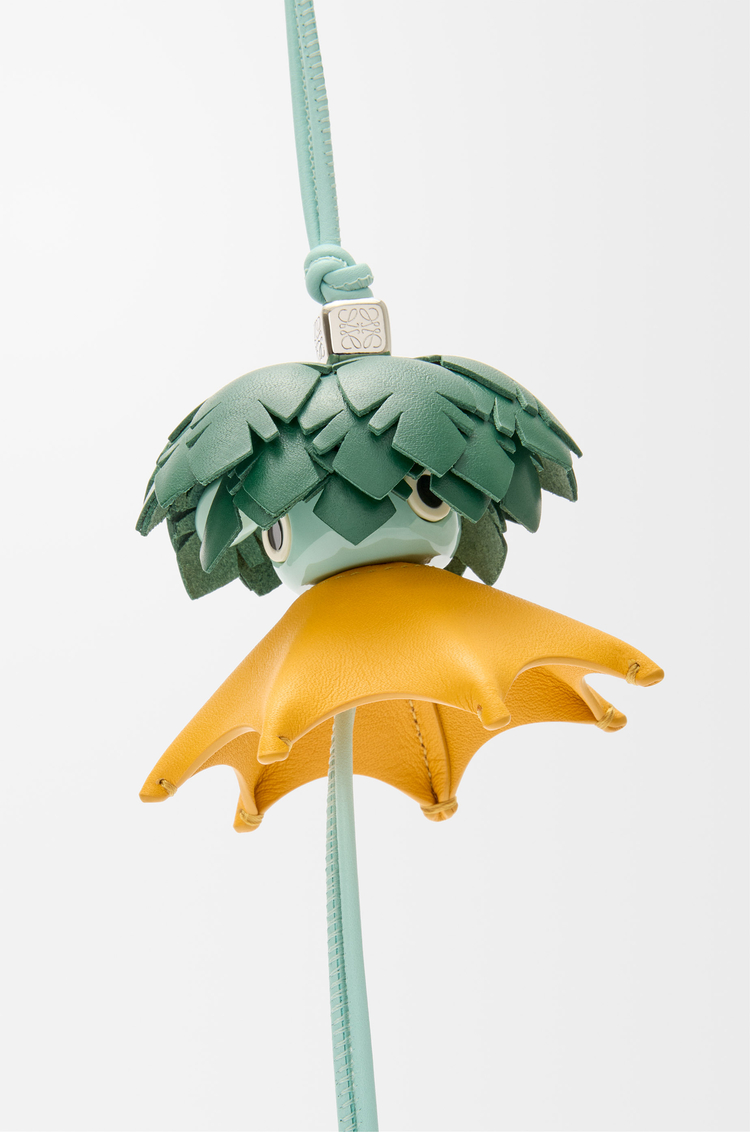 LOEWE Charm Palm Puzz Turquesa/Amarillo