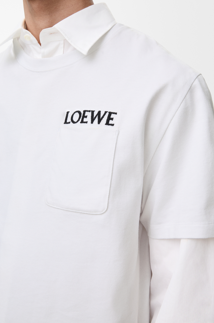 LOEWE Relaxed fit T-shirt in cotton White