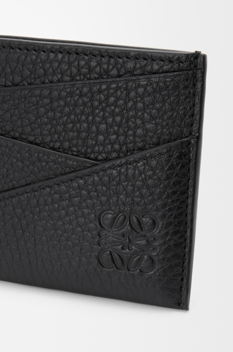 LOEWE 柔軟粒面小牛皮 Puzzle 卡夾 黑色