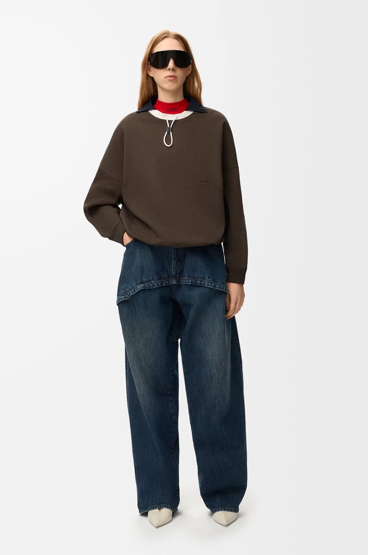 LOEWE Pantalón vaquero en denim Azul Oscuro