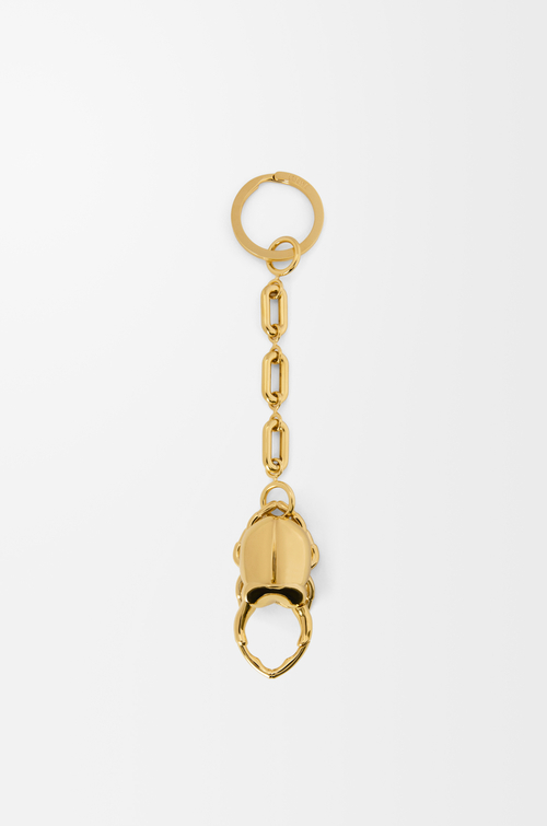 LOEWE Beetle Karabiner-Anhänger Gold