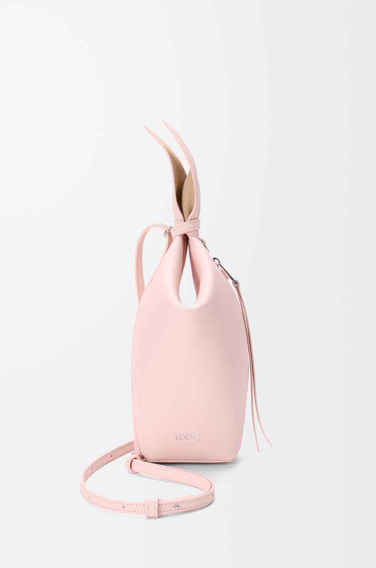 LOEWE Sac à dos Scarf en cuir de veau lisse Rose Cristal