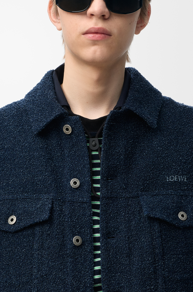 LOEWE Chaqueta trucker en denim Azul Vaquero Oscuro
