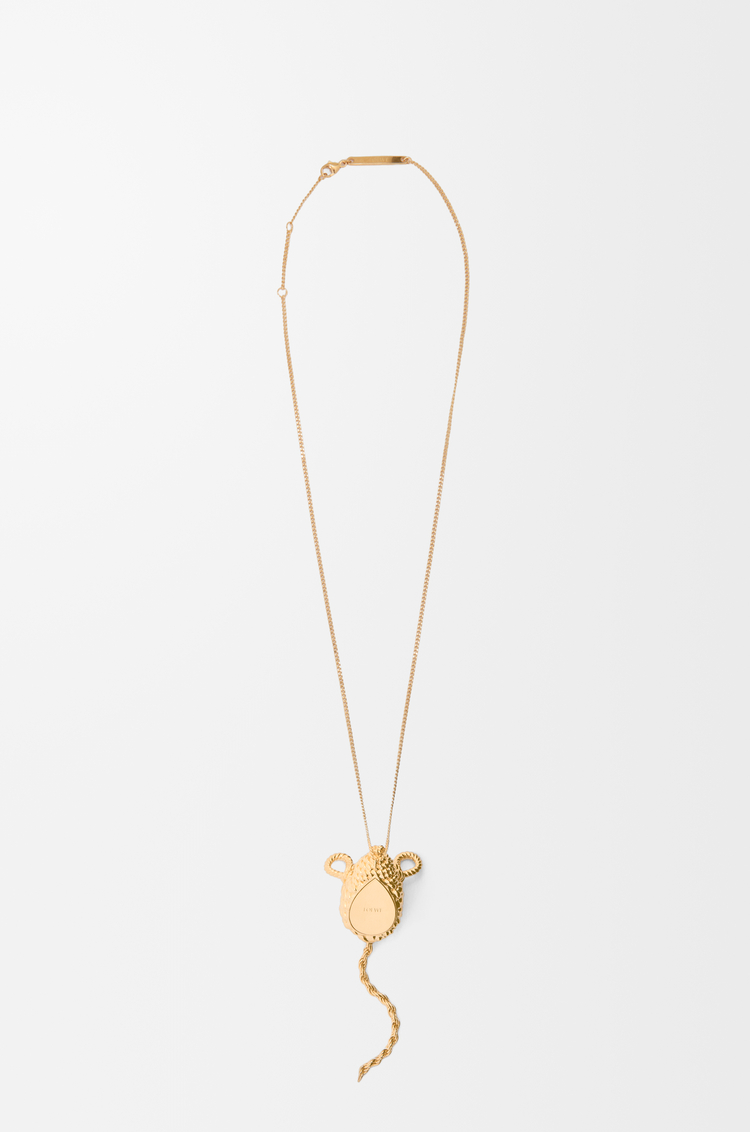 LOEWE Collier souris Doré