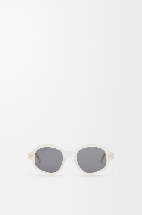 LOEWE Delta Slim Sonnenbrille Milky Ivory