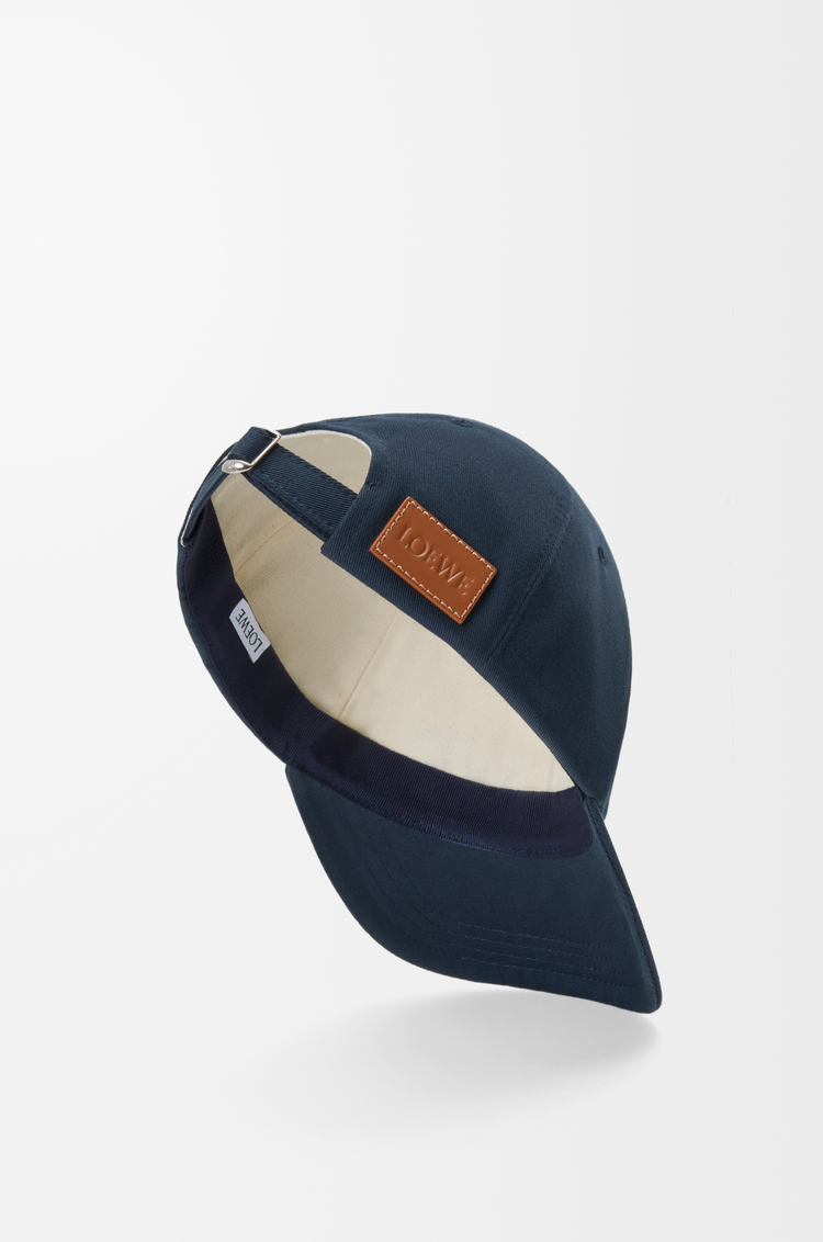 LOEWE Casquette LOEWE en toile Bleu Marine Profond