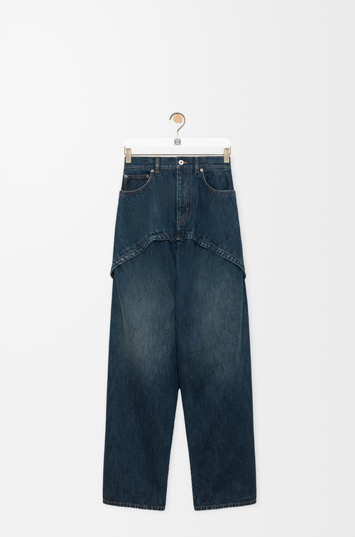 LOEWE Jeans in denim Dark Blue