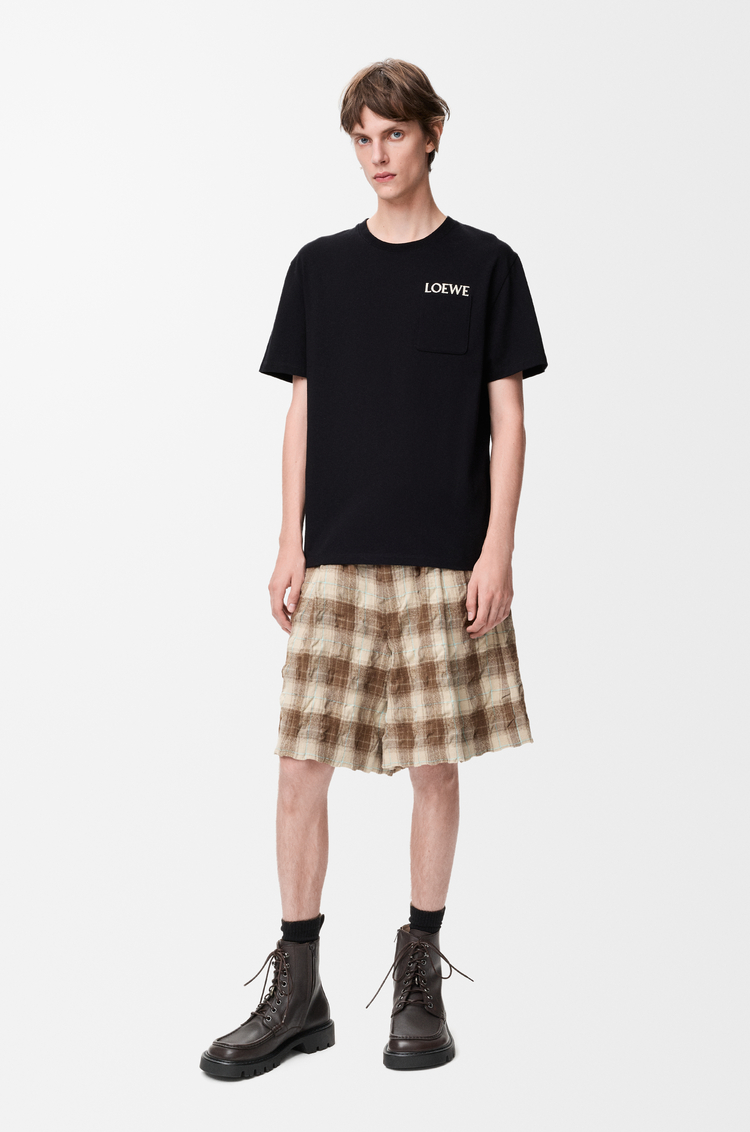 LOEWE Relaxed fit T-shirt in cotton Black