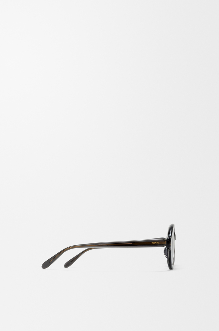 LOEWE Delta Slim sunglasses Transparent Asphalt