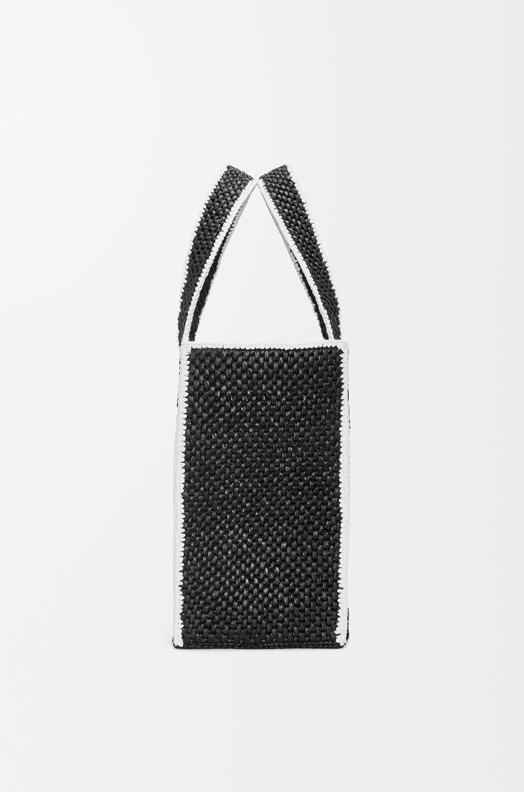 LOEWE Borsa LOEWE Font Tote grande in rafia Nero