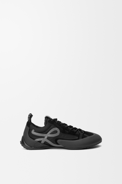 LOEWE Grip sneaker in nylon, suede and TPU Black/Anthracite