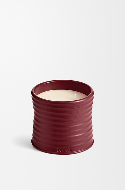 LOEWE Medium Beetroot candle Magenta